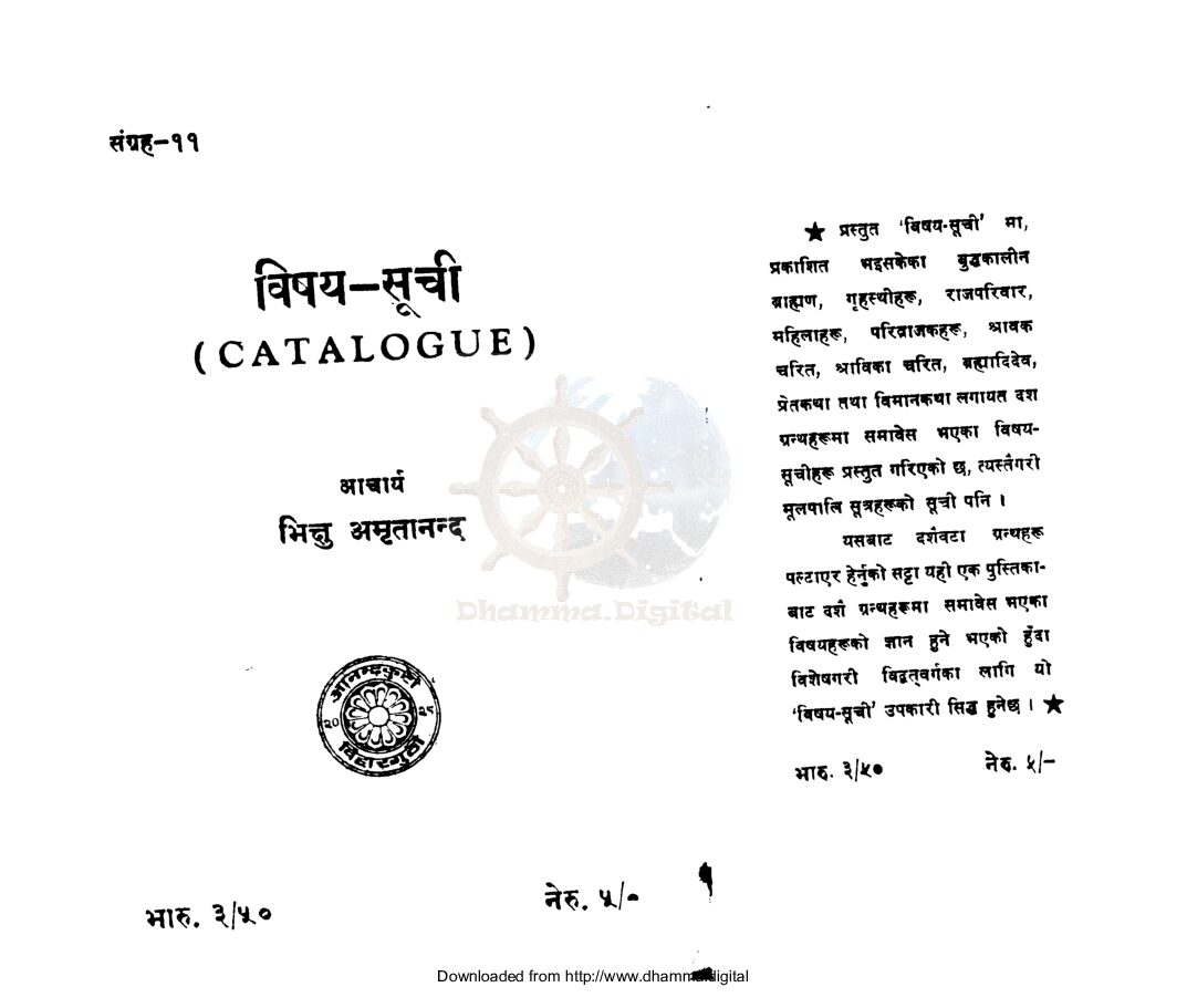 विषय सूची